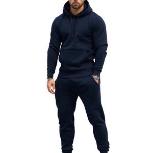 Survêtements de sport de luxe personnalisés en gros pour hommes, haute qualité, écologiques, respirants, nouveau style, à capuche, grandes tailles pour l'automne - Product Image 2