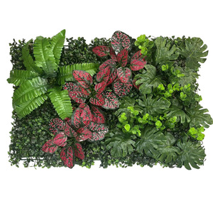 Panel de vegetación artificial de 4 pies de altura para decoración de paredes interiores, decoración del hogar, accesorios para bodas y fotografía. - Product Image 1