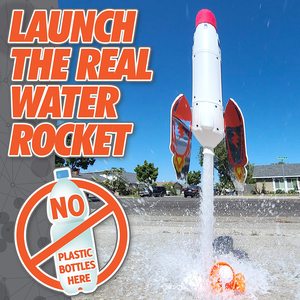 Bộ đồ chơi khoa học tên lửa mô hình phóng bằng nước và không khí bằng bọt xốp bán chạy nhất dành cho trẻ em - Product Image 2