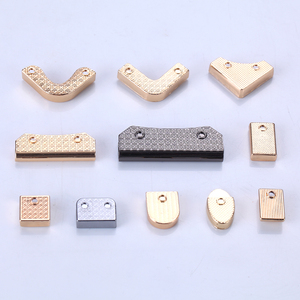 Nhà Máy Trực Tiếp Túi Kim Loại Trang Trí Kim Loại Corner Protector Cho Purse Trang Trí Kim Loại Góc Cho Hộp - Product Image 4