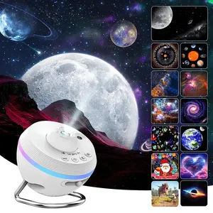 Galaxy Projector 13 в 1 Meteor HD планетарий Звездный проектор 360 Вращающийся сверхбольшой площади с ночным светом для кровати