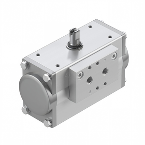 Actionneur pneumatique rotatif à double effet de haute précision et durable DFPD-80-RP-90-RD-F0507, cylindre à air à course angulaire pour usage industriel - Product Image 1
