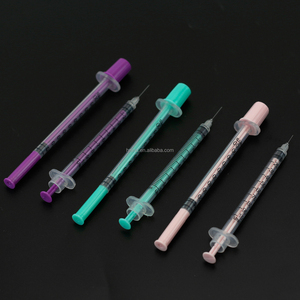 Jeringas <span class=keywords><strong>de</strong></span> <span class=keywords><strong>Insulina</strong></span> Desechables Empaquetadas Individualmente 29G/30G/31G <span class=keywords><strong>0.3</strong></span>-1mL 6/8mm Triple Bisel Certificación CE Clase I - Product Image 2