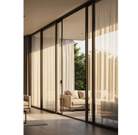 Portes coulissantes de séparation de style européen traditionnel avec motif floral, fabrication Realgres Foshan