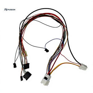 汽车车身底盘多分支线束总成编织套管多连接器定制线束OEM 12V 24V - Product Image 1