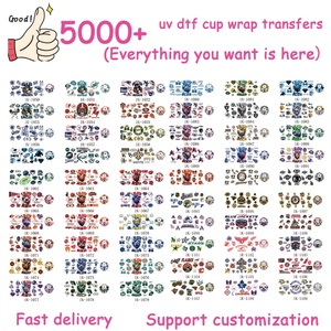 สติกเกอร์ Libbey Wrap แบบลอกง่าย ขนาด 16 ออนซ์ ป้องกันรังสียูวี สำหรับงานพิมพ์ DTF ลงบนแก้วน้ำ ด้วยวิธีการพิมพ์แบบ Water Transfer ราคาโรงงานถูกจากจีน - Product Image 2