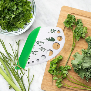 Utensilios de Cocina Personalizados, Herramienta para Deshojar Hojas de Acero Inoxidable, Cortador de Hierbas - Product Image 2