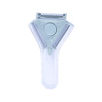 DINGYONG OEM/ODM Handmatige Plastic Opvouwbare Duurzame Herbruikbare Vaatwasserbestendige Meloenlepel Fruit- en Groenteschiller Rasp