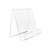 Support d'écran d'ordinateur portable en acrylique/PS transparent et pliable, support de téléphone portable, tablette, iPad, support de livre, support d'affichage de livre