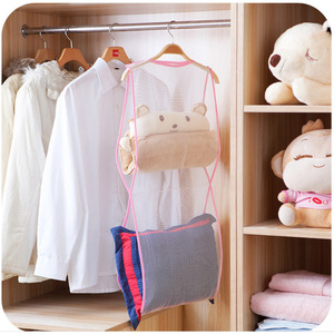 Séchoir à coussins créatif pour la décoration intérieure, rectangulaire, portable, à crochets, en tissu non-tissé, pour coussins et oreillers - Product Image 2