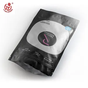 Wholesale Custom Print Resealable Plastic Food Packaging Bags Stand Up Pouch Zip Lock Bag With Logo