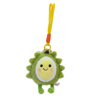 EZBABY Fruitvormige Lange Pluche PP Katoen Durian Pop Superzacht Schattig Unisex Leeftijd 5+ Groothandel Chinees Gemaakt Hangertje