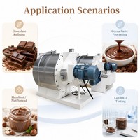 Machine de Conchage de Chocolat et de Cacao en Acier Inoxydable de Haute Qualité pour Laboratoire