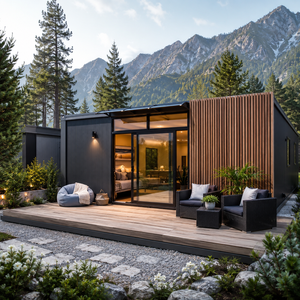 Casetta da Montagna con Container Espandibile da 40 Piedi, <span class=keywords><strong>Design</strong></span> Modulare con Interni Premium e Spazi Esterni Abitabili - Product Image 1