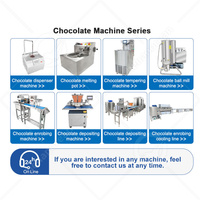 Machine d'enrobage de chocolat d'enrobage de gâteau de processus de chocolat d'OCEAN avec la fonction de tunnel de refroidissement