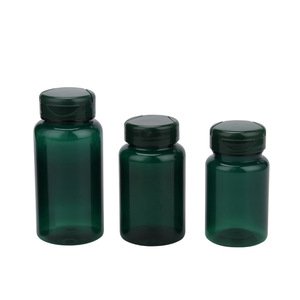 100ml 150ml 300ml 400ml 500ml plastic clear jar health care medicine pill vitamin capsule pet bottles