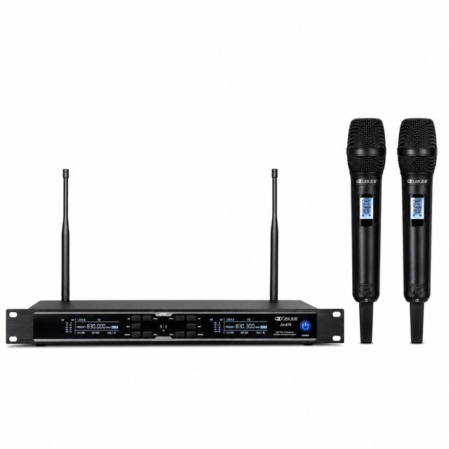 JINJUE JU870 Professional Handheld UHF Wireless Dynamic Microphone Fo Stage Teaching