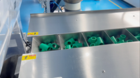 Machine de comptage, d'emballage et de scellage semi-automatique Vgopack pour pièces en plastique, avec seau d'alimentation manuel pour sacs oreiller