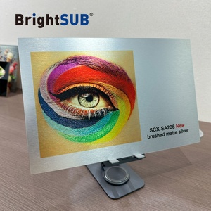 BrightSub Gloss White SCX-SA300 0.45mm Placas Metálicas Sublimables, <span class=keywords><strong>Placa</strong></span> de <span class=keywords><strong>Aluminio</strong></span> Recubierta Longstar para Impresión de Fotos por Transferencia de Calor - Product Image 3