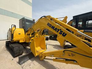 Komatsu รถตักตีนตะขาบ5.5ton PC56รถขุดเกือบใหม่สภาพดีรถพ่วงมือสองเราคอร์รวมมอเตอร์เกียร์ปั๊มเกียร์ - Product Image 3