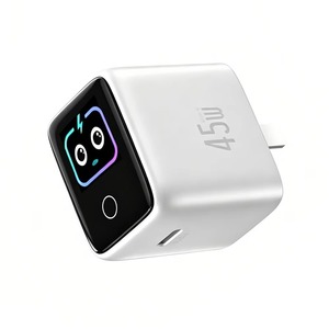 Cargador GaN Universal de Viaje de 45W con Pantalla Inteligente, Carga Rápida USB C PD, Enchufe EU US UK, Fábrica OEM - Product Image 2