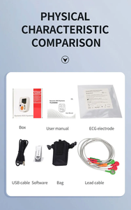 Nouvelle mise à niveau <span class=keywords><strong>24</strong></span> heures 12 fils canaux ECG <span class=keywords><strong>EKG</strong></span> <span class=keywords><strong>Holter</strong></span> enregistreur moniteur ZY-TLC6000 USB connecter ordinateur - Product Image 4