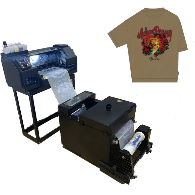 2 XP600 Head  High Precision Small Non-factory Customer Machine Lightweight Printing DTF Printer Printing Machine