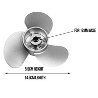 Accessoires pour embarcations personnelles, partie E, hélice en aluminium, hydrofoil, planche de surf électrique, hélice à jet pour Efoil