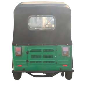 Alta qualità 60V/72V 4500W Semi-chiuso 3 ruote verde <span class=keywords><strong>Tuk</strong></span> elettrico con 4 passeggeri e 70 km/h veloce per uso turistico - Product Image 4