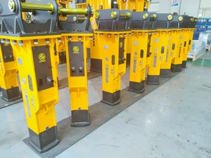 Para SB43: Nuevo martillo hidráulico tipo caja esencial para minería, con cincel, motor, bomba y rodamientos, para 6-9 toneladas, 375 kg - Product Image 3