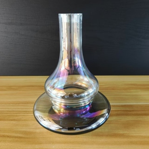 Base de Vidrio para Narguile, Botella de Vidrio para Shisha de Color Cromático de Tamaño Mediano, Accesorios para Narguile al por Mayor de Fábrica - Product Image 2