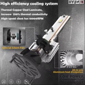 HYUGA HM3 Mini H7 Faro LED Superior 5735 CSP IP68 Clasificado 6000K 3000K Blanco Amarillo para un uso confiable a largo plazo - Product Image 2