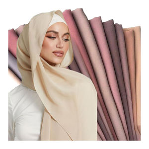 Женский шифоновый шарф-хиджаб, 70*170 см - Product Image 1