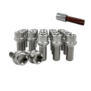 Venta caliente <span class=keywords><strong>Rison</strong></span> Titanium Torx Head Lug Bolts M14 * 1,5*28mm GR5 Tornillos de titanio con precio de fábrica - Product Image 1