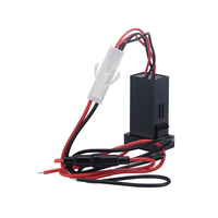 WELFNOBL-Chargeur de voiture double USB, avec voltmètre numérique, 4,2 A, produits les plus vendus, extension, 12V, 24V