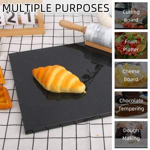 <span class=keywords><strong>Planche</strong></span> <span class=keywords><strong>à</strong></span> fromage rectangulaire en <span class=keywords><strong>granit</strong></span> <span class=keywords><strong>noir</strong></span>, <span class=keywords><strong>planche</strong></span> de service résistante <span class=keywords><strong>à</strong></span> la chaleur, planches <span class=keywords><strong>à</strong></span> <span class=keywords><strong>découper</strong></span> pour la cuisine, la pâtisserie, le dessous de plat - Product Image 2