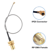 Antenne WiFi longue portée 12dBi à gain élevé double bande 2.4G/5.8G avec indice de protection IP65 et connecteurs pour routeur et adaptateur sans fil