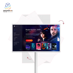 Smart TV Android portable de 32 pouces avec écran tactile Jeux de fitness et publicité vidéo Support <span class=keywords><strong>IPTV</strong></span> Suivez-moi Batterie TV portable - Product Image 1