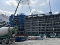Échafaudage en alliage d'aluminium Waco, directement de l'usine, ensemble complet personnalisé, plateforme mobile double largeur pour la décoration de bâtiments