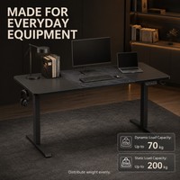 Support de bureau réglable en hauteur AOR Advanced Black Rock Pattern, silencieux, pour usage assis-debout, idéal pour le bureau et l'apprentissage, vente en gros usine