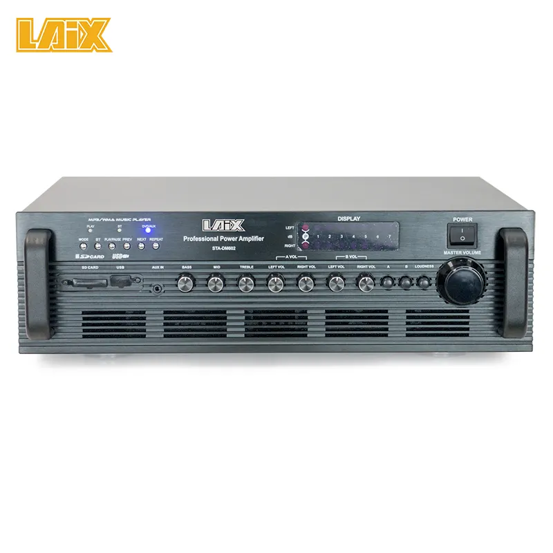 Laix a8 2020 amplificador de áudio, azul quente, toth, usb, giratório, para bainha, casa de pássaro, quatro canais, giratório ampl