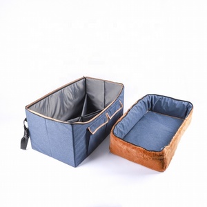 غطاء مقعد سيارة محمول للحيوانات الأليفة الكلاب عالي الجودة مقعد محمول سرير للحيوانات الأليفة في السيارة - Product Image 6