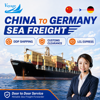 Envío DDP de China a Alemania, Agente de Transporte Marítimo LCL Express Puerta a Puerta, Agente de Transporte Marítimo con Despacho de Aduanas