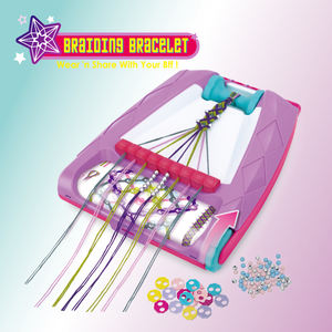 Machine à fabriquer des bracelets d'amitié pour enfants avec kit de tressage et fils colorés pour la création de bracelets d'amitié uniques - Product Image 2