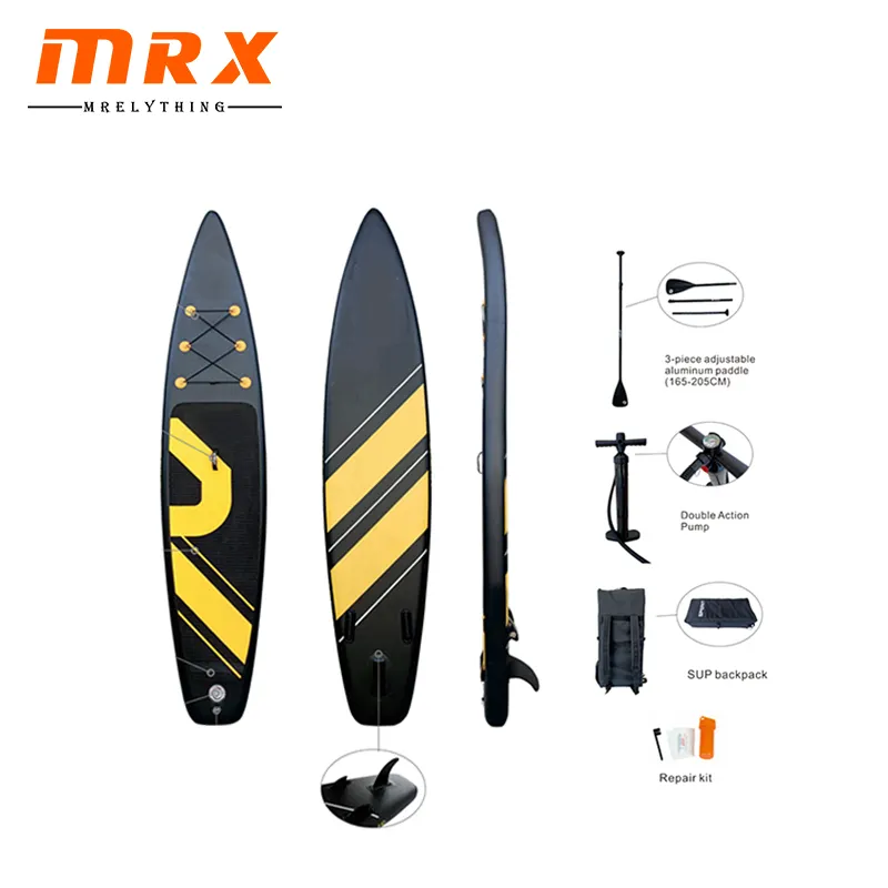 MRX inflatable DWF stand-up paddle boat koi sup board rack traction pad with logo custom double layer paddle foil sup hard board