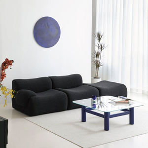 북유럽 스타일 압축 패브릭 모듈형 소파 세트 박스 포장 가구 배송 절약 진공 압축 섹셔널 소파 - Product Image 4