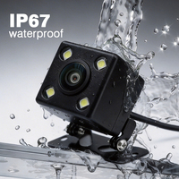 Universele DC12V Verborgen Auto Achteruitrijcamera Met Parkeerlijn Groothoek Achteruitrijcamera AHD1080P/720P/CVBS Waterdicht