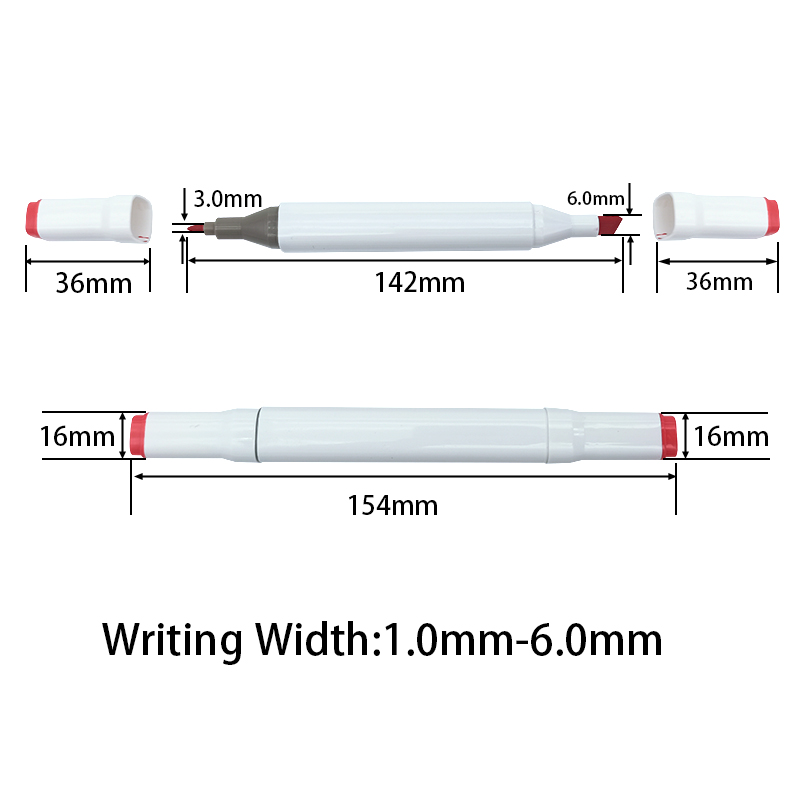 Dual Tip Pens Art Markers Artist Fine Round Tip Pen Coloring Markers For Kids Book Pen Art Craft Kit