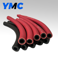 Tuyau de carburant industriel en gros d'usine 1/4\", tuyau d'air de super compresseur, tuyau de vapeur, noir, NBR, caoutchouc flexible, 6 mm, coupe lisse