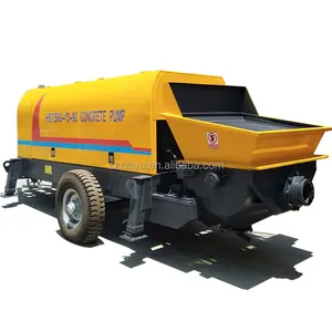 自动柴油泵混凝土喷射混凝土拖车固定式混凝土泵机制造商在中国